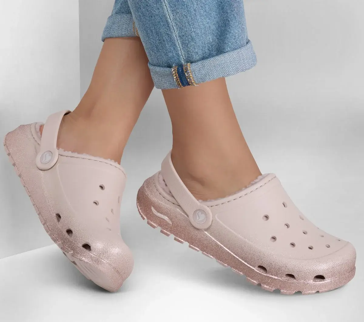 Foamies: Arch Fit Footsteps – Glitzer