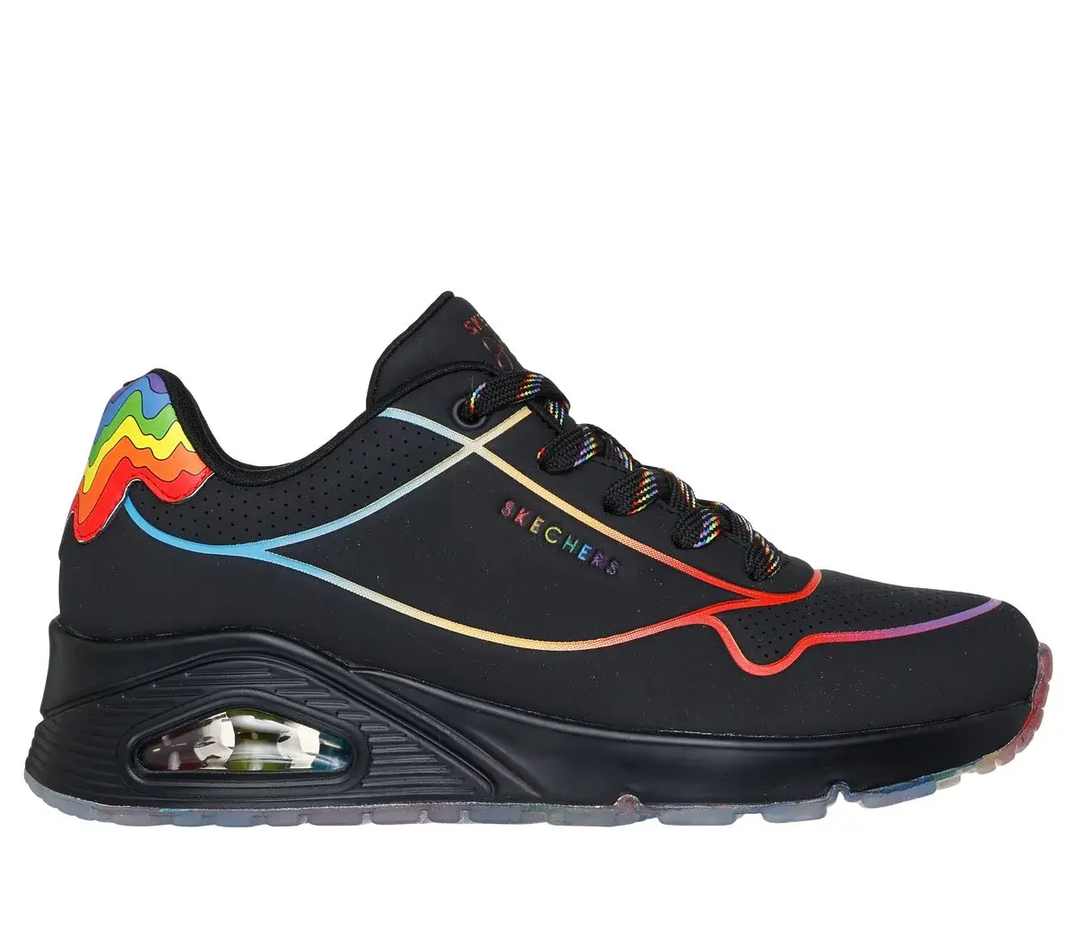 Jen Stark: Uno – Drizzl’n Rainbow