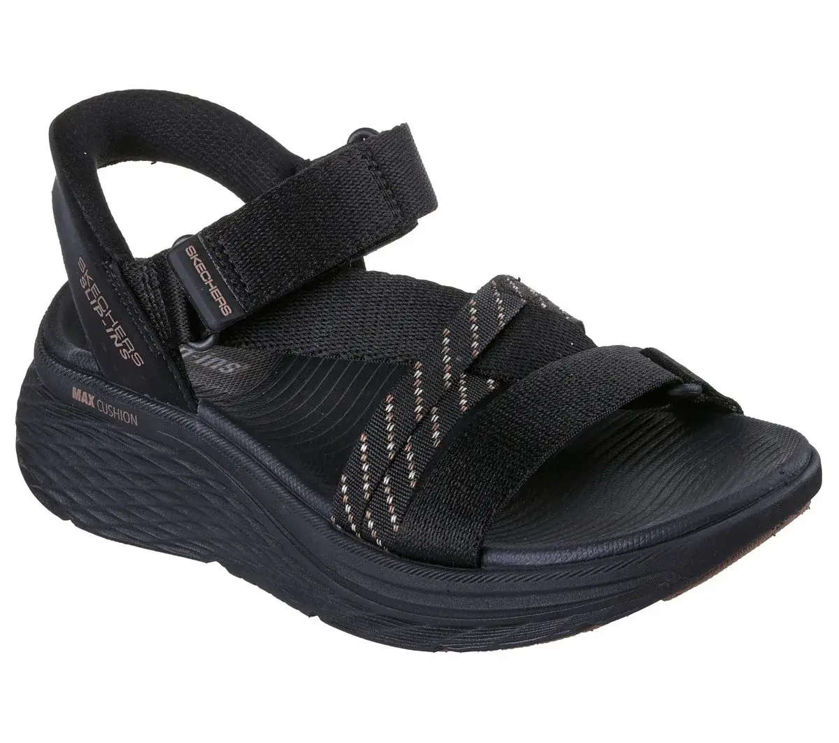 Skechers Slip-Ins: Max Cushioning Elite 2.0 Sandale – Emery Skechers Slip-Ins: Max Cushioning Elite 2.0 Sandale – Emery