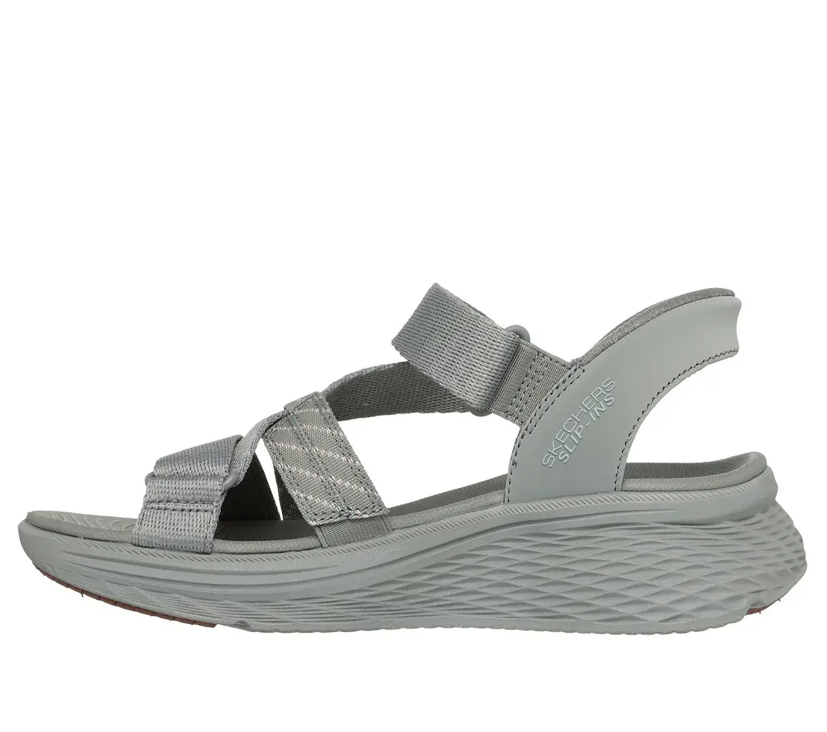 Skechers Slip-Ins: Max Cushioning Elite 2.0 Sandale – Emery Skechers Slip-Ins: Max Cushioning Elite 2.0 Sandale – Emery