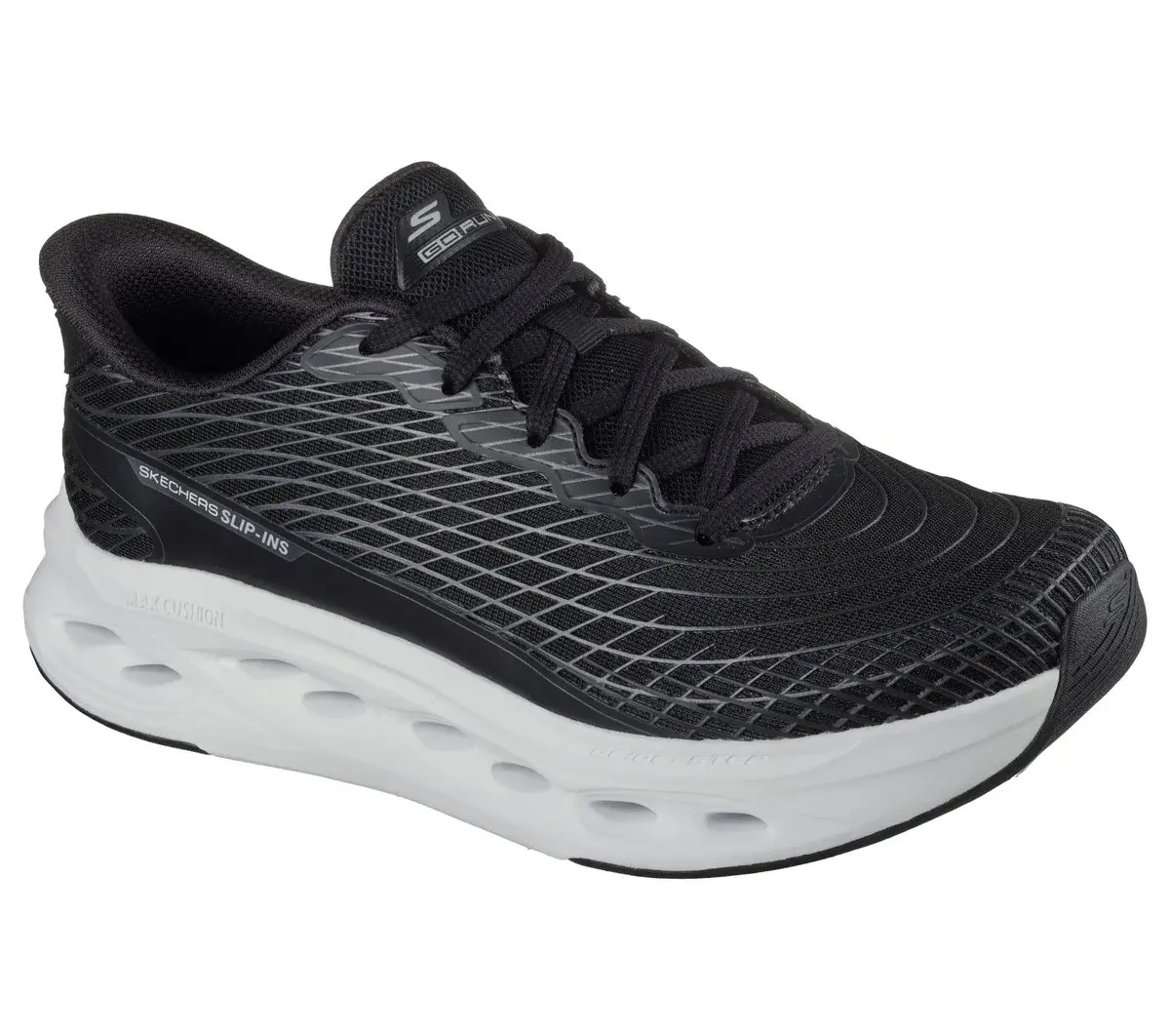 Skechers Slip-Ins: Max Cushioning Glide-Step – Saphir Skechers Slip-Ins: Max Cushioning Glide-Step – Saphir