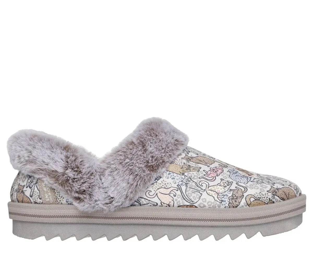 Skechers Slipper: BOBS Cozy Kiss – B Purrfect