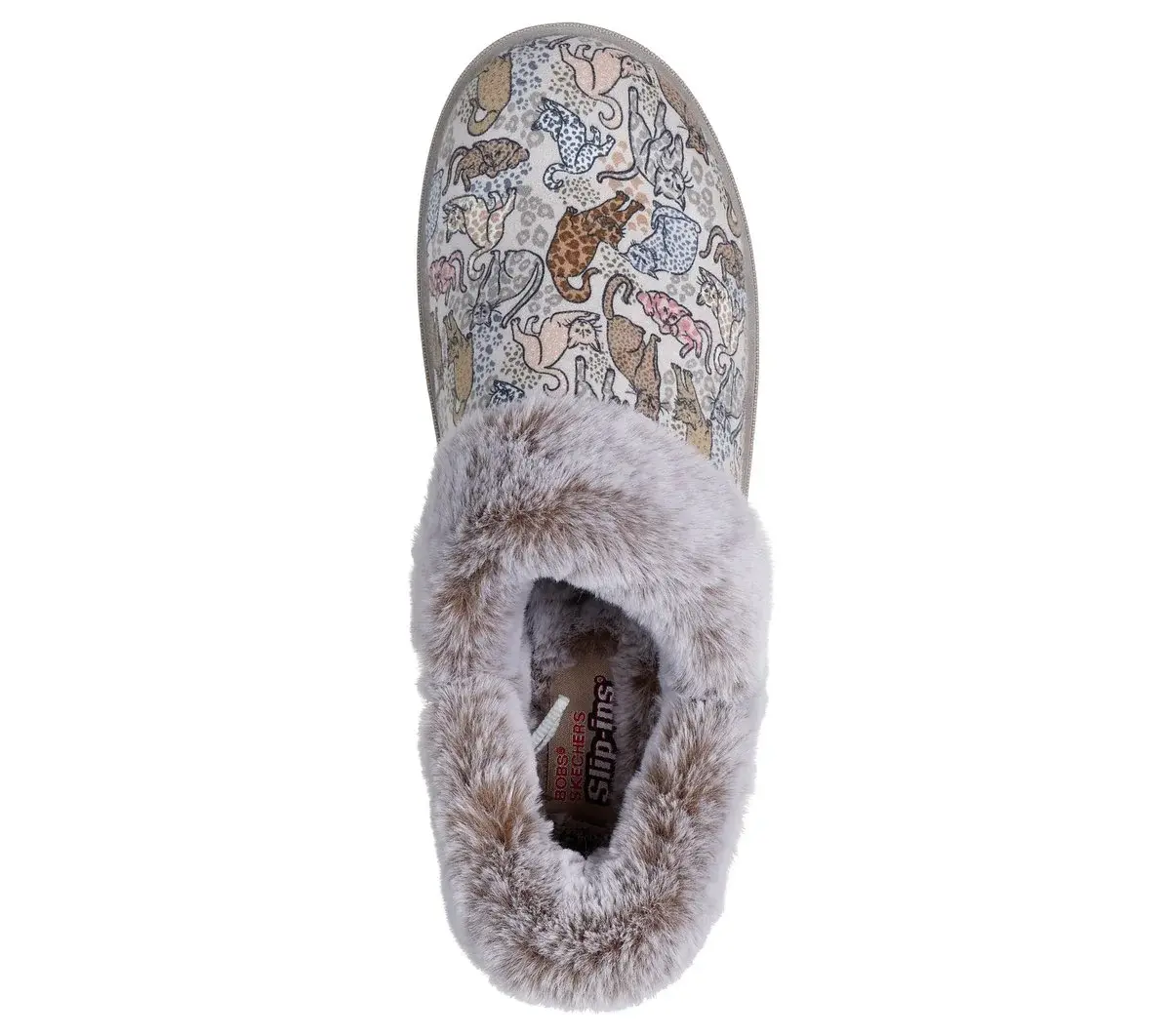 Skechers Slipper: BOBS Cozy Kiss – B Purrfect