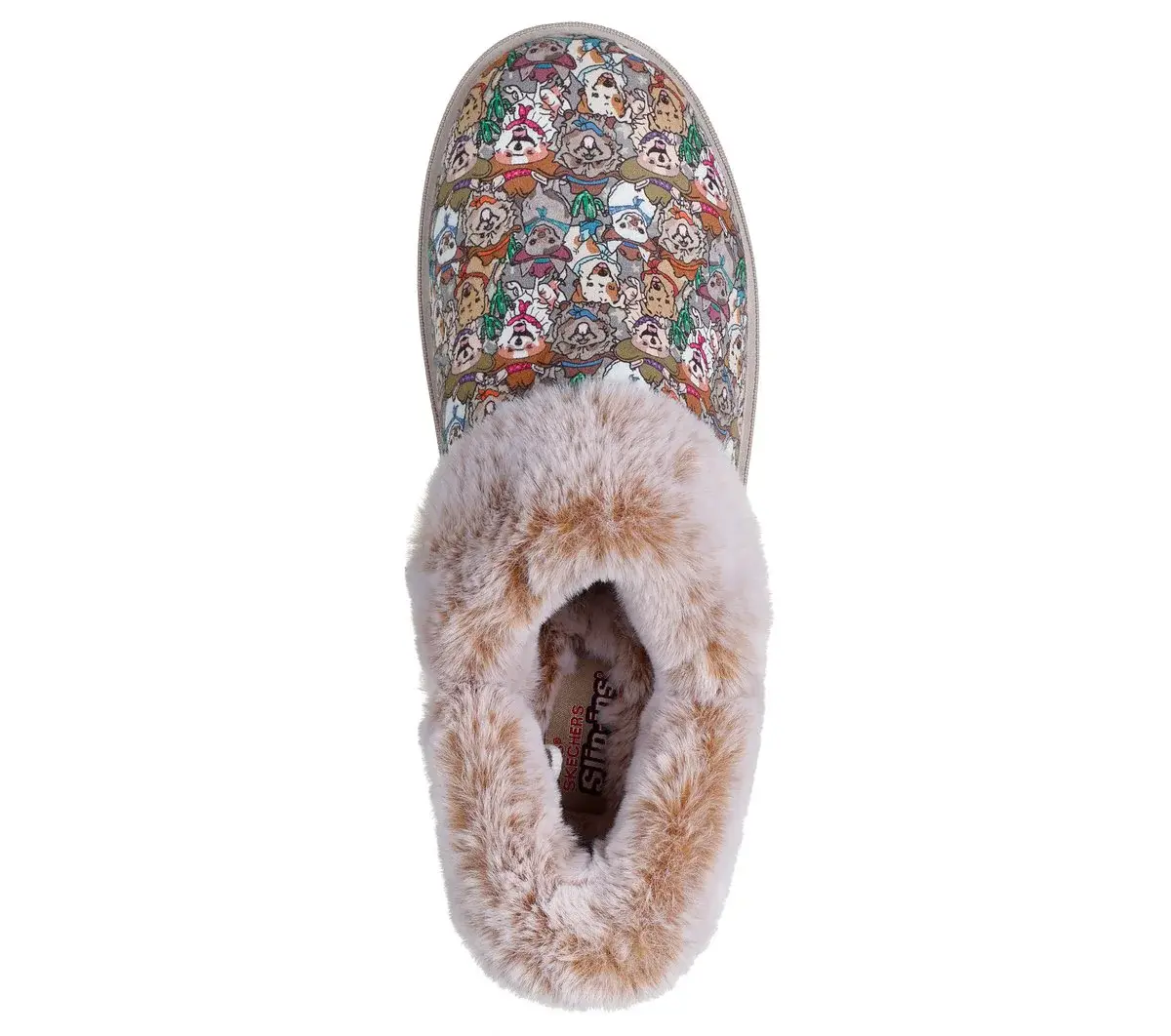 Skechers Slipper: BOBS Cozy Kiss – Doggy Derby Skechers Slipper: BOBS Cozy Kiss – Doggy Derby