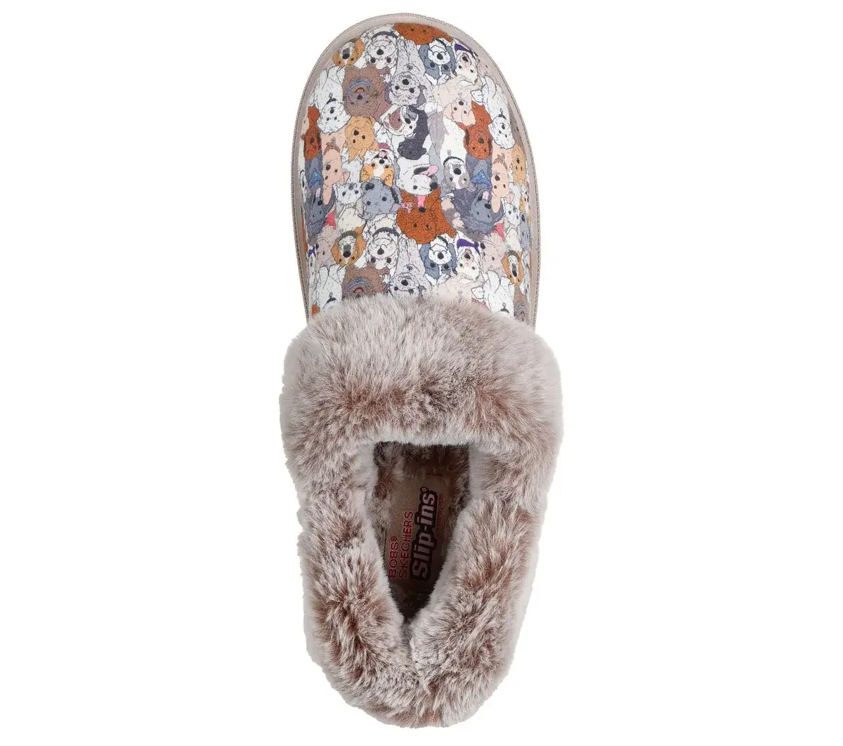 Skechers Slipper: BOBS Cozy Kiss – Paw Jams