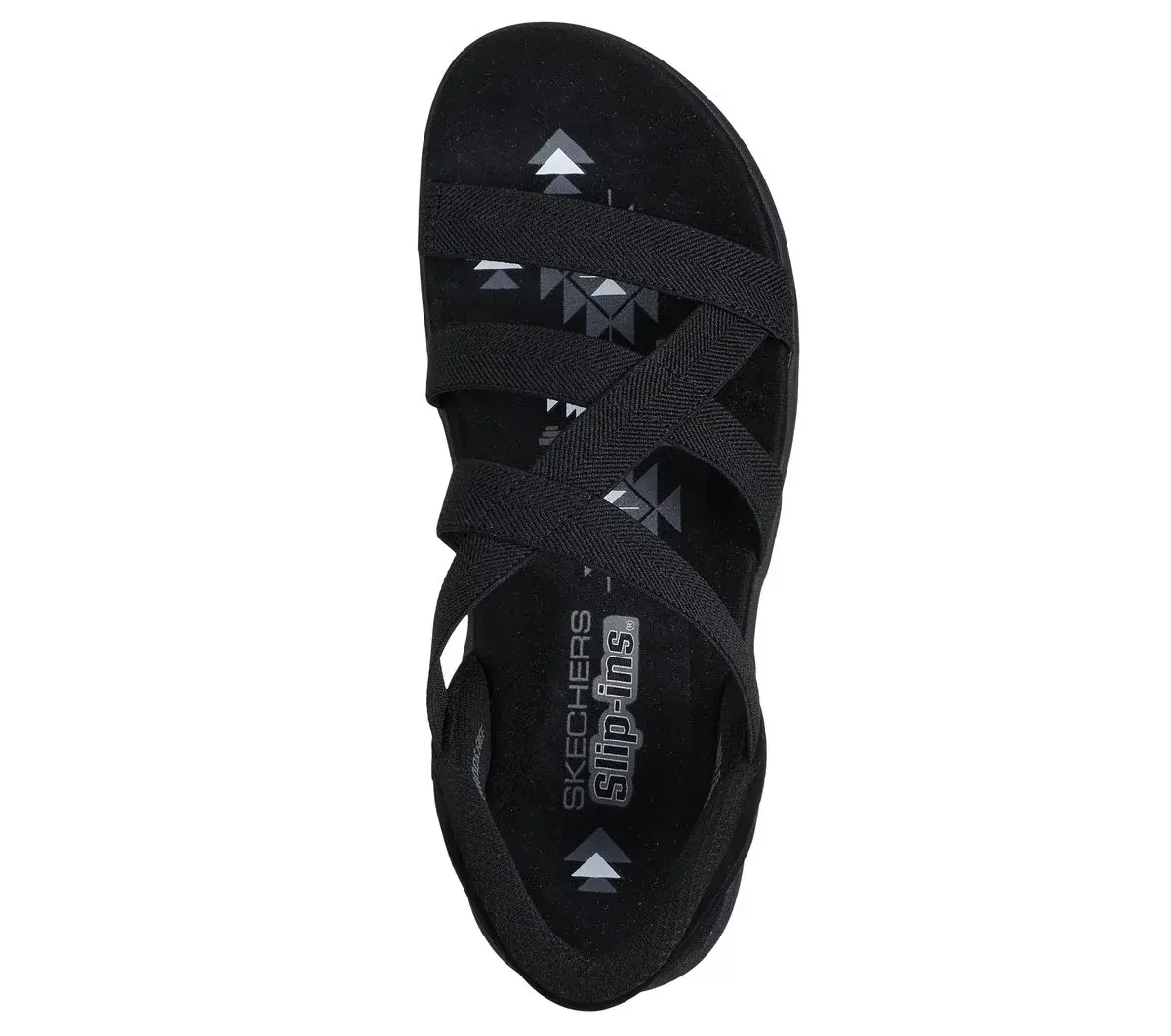Skechers Slipper: Reggae Slim – Stretch Flex